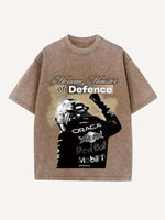 Sergio Perez Print Round Neck T-shirt