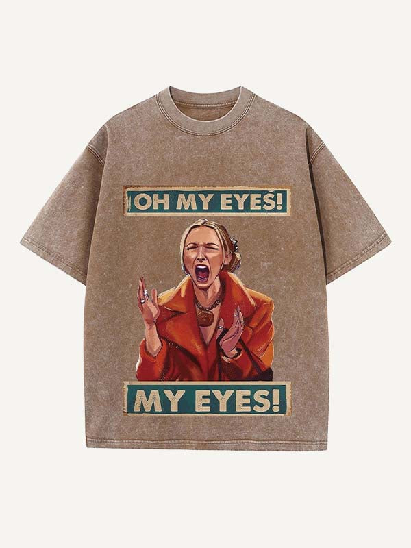 Friends Print Round Neck T-shirt