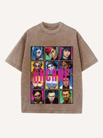Arcane Print Round Neck T-shirt