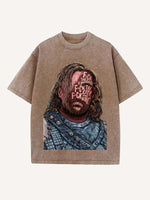 Game of Thrones Print Round Neck T-shirt