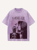 Game of Thrones Print Round Neck T-shirt