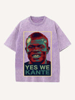 N'Golo Kanté Print Round Neck T-shirt