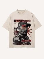 Lewis Hamilton Print Round Neck T-shirt