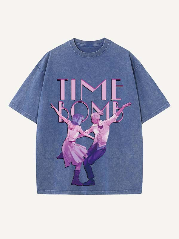 Arcane Print Round Neck T-shirt