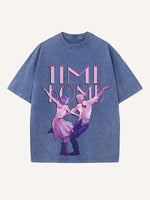 Arcane Print Round Neck T-shirt