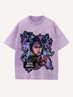 Arcane Print Round Neck T-shirt