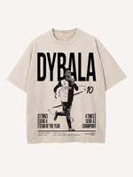 Paulo Dybala Print Round Neck T-shirt