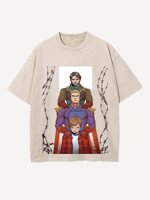 The Boys Print Round Neck T-shirt