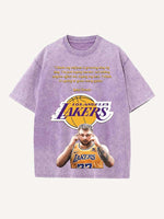 Luka Dončić Print Round Neck T-shirt