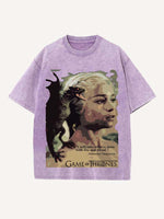 Game of Thrones Print Round Neck T-shirt