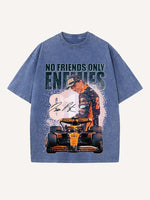 Oscar Piastri Print Round Neck T-shirt