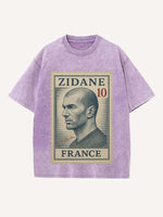 Zizou Print Round Neck T-shirt