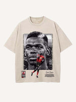 Paul Pogba Print Round Neck T-shirt