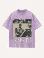 A Knight of the Seven Kingdoms Print Round Neck T-shirt