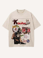 Lando Norris Print Round Neck T-shirt