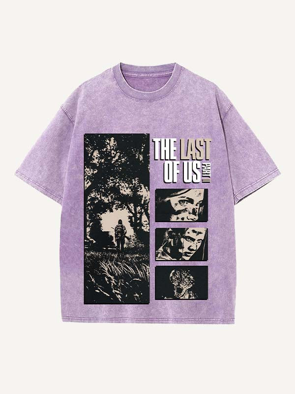 The Last of Us Print Round Neck T-shirt