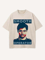 Carlos Sainz Print Round Neck T-shirt