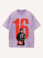 Charles Leclerc Print Round Neck T-shirt