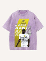 N'Golo Kanté Print Round Neck T-shirt