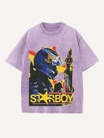 Max Verstappen Print Round Neck T-shirt