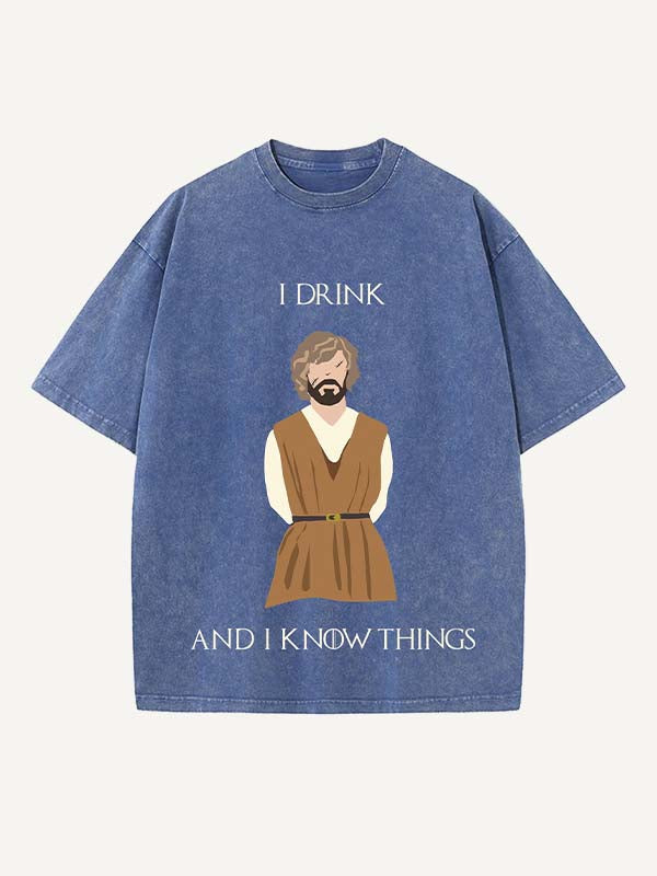 Game of Thrones Print Round Neck T-shirt