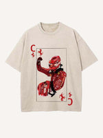 Charles Leclerc Print Round Neck T-shirt