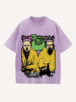 Breaking Bad Print Round Neck T-shirt