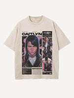 Arcane Print Round Neck T-shirt
