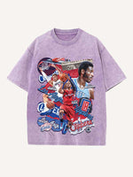 Chris Paul Print Round Neck T-shirt