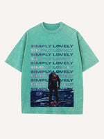 Max Verstappen Print Round Neck T-shirt