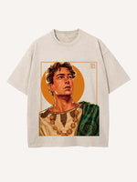 George Russell Print Round Neck T-shirt