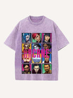 Arcane Print Round Neck T-shirt