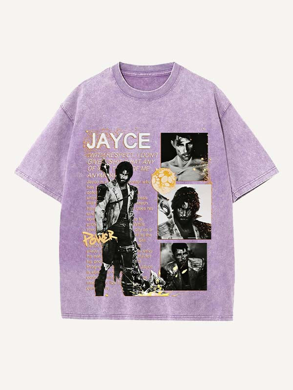 Arcane Print Round Neck T-shirt