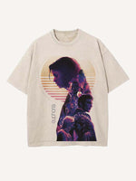 Euphoria Print Round Neck T-shirt