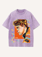 Oscar Piastri Print Round Neck T-shirt