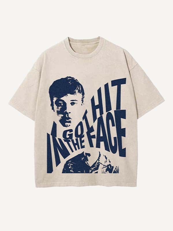 The End of the Fxxxing World Print Round Neck T-shirt