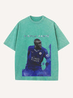 N'Golo Kanté Print Round Neck T-shirt