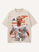 Harry Kane Print Round Neck T-shirt