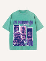 Pierre Gasly Print Round Neck T-shirt