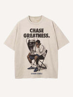 Ousmane Dembélé Print Round Neck T-shirt