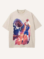 Chris Paul Print Round Neck T-shirt