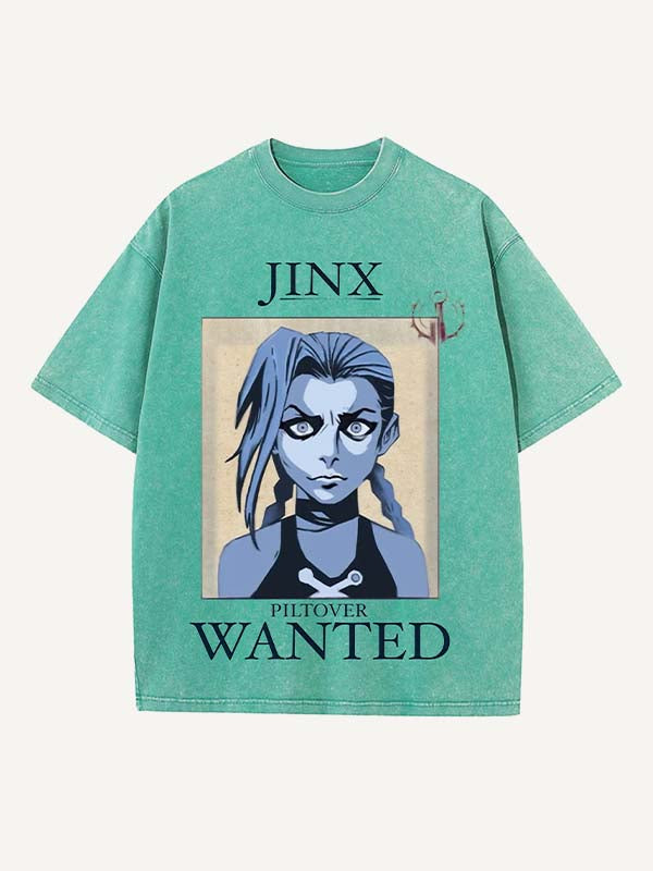 Arcane Print Round Neck T-shirt