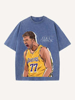 Luka Dončić Print Round Neck T-shirt