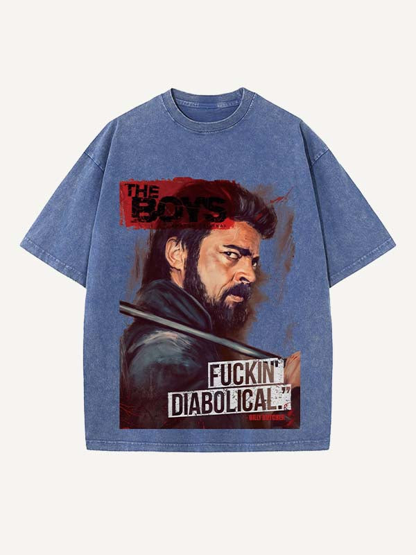 The Boys Print Round Neck T-shirt