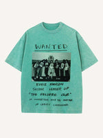 Stranger Things Print Round Neck T-shirt