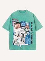 Federico Valverde Print Round Neck T-shirt