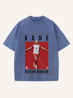 Harry Kane Print Round Neck T-shirt