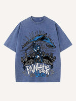 Arcane Print Round Neck T-shirt