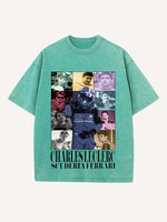 Charles Leclerc Print Round Neck T-shirt