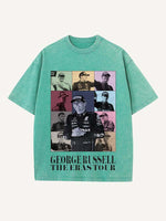 George Russell Print Round Neck T-shirt